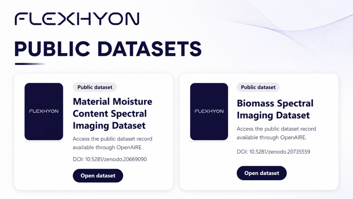 FLEXHYON public datasets and spectral imaging data
