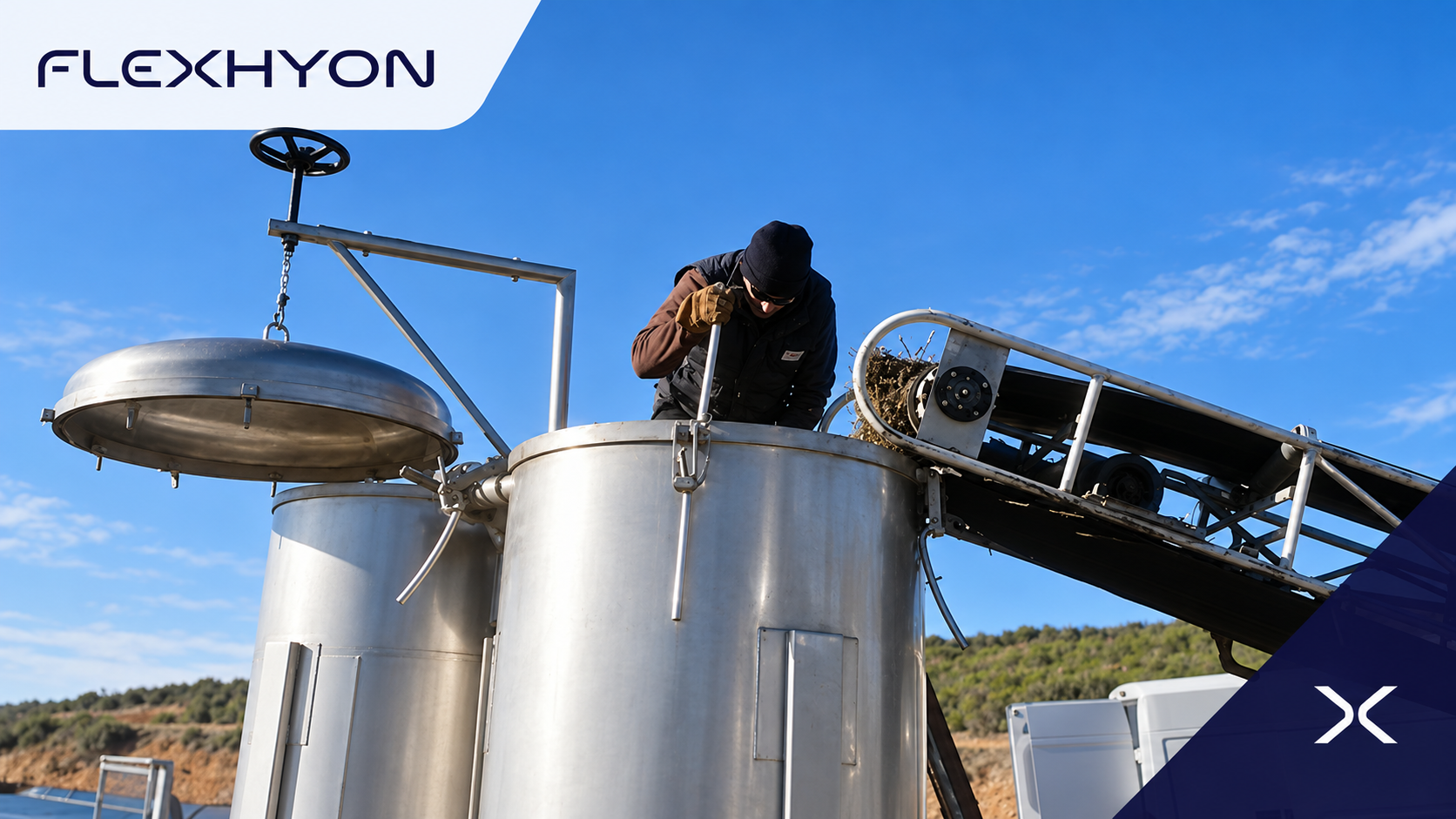 Rosemary and rockrose used in FLEXHYON biomass processing research